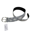 Tailored Sportsman Leather Belt in Frost Snakeskin 
