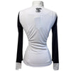Le Fash 'Paulo Alto' Long Sleeve Show Shirt in White/Black