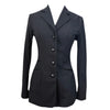 RJ Classics 'Victory' Orange Label Show Coat in Black Microcheck