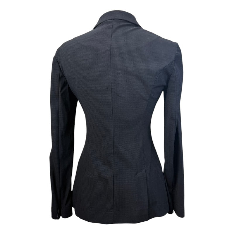 RJ Classics 'Victory' Orange Label Show Coat in Black Microcheck