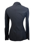 RJ Classics 'Victory' Orange Label Show Coat in Black Microcheck