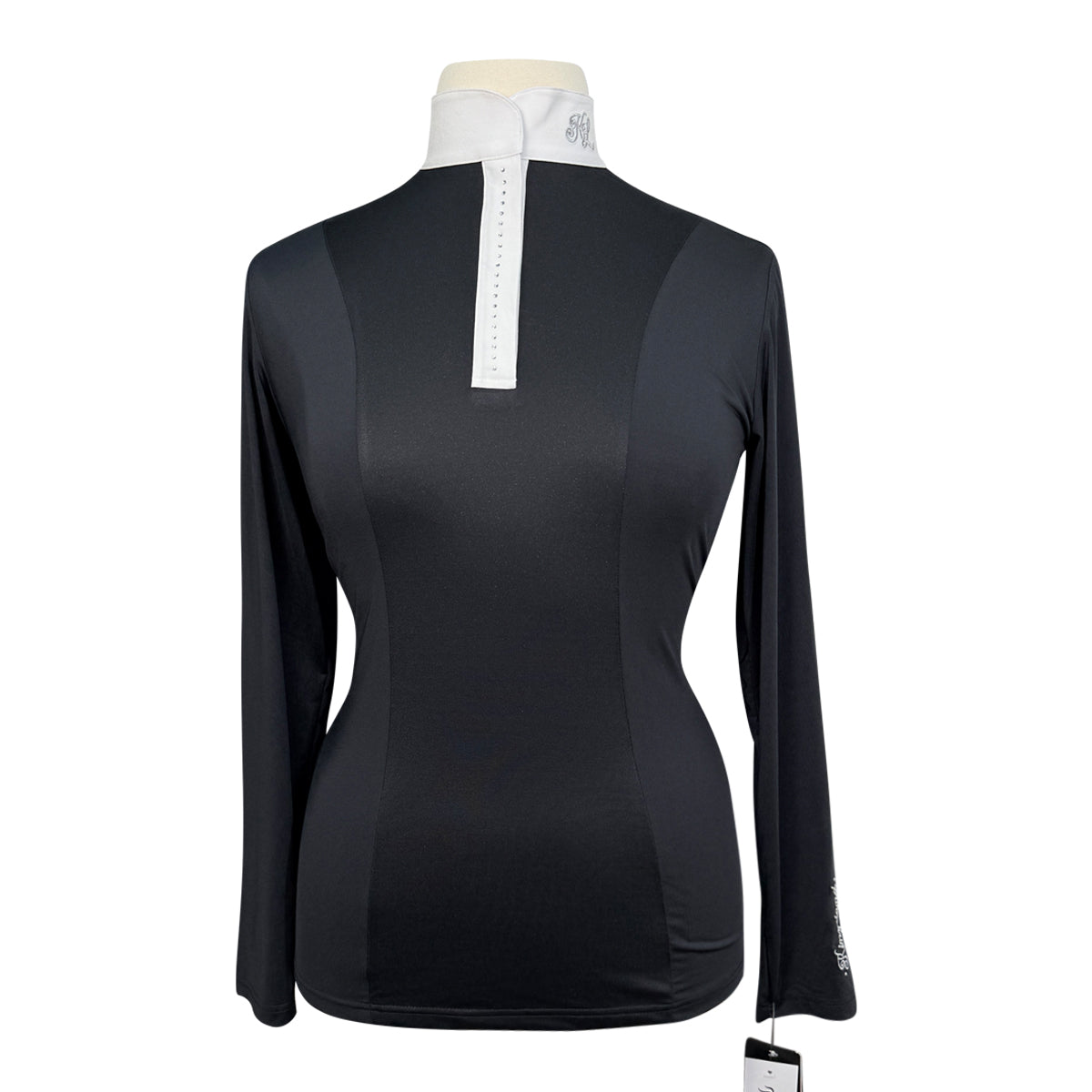 Kingsland 'Norinne' Long Sleeve Show Shirt in Black - Women's XL