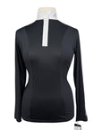 Kingsland 'Norinne' Long Sleeve Show Shirt in Black - Women's XL