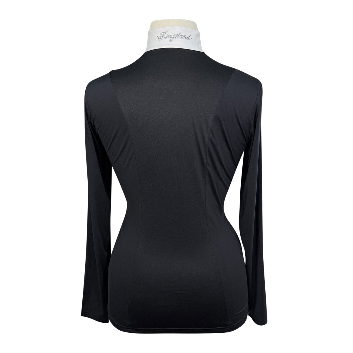 Kingsland 'Norinne' Long Sleeve Show Shirt in Black - Women's XL
