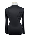 Kingsland 'Norinne' Long Sleeve Show Shirt in Black - Women's XL
