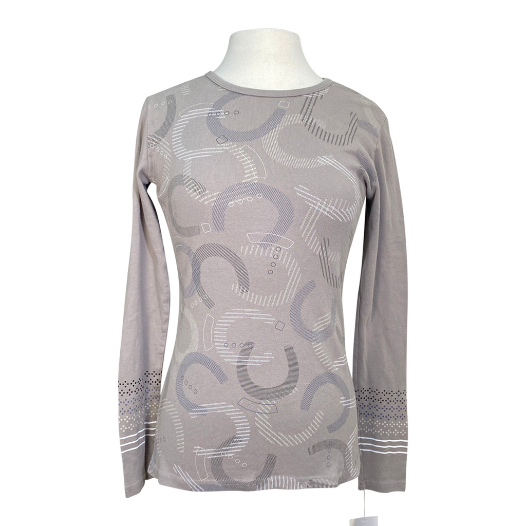 Kerrits Base Layer in Sandy Hoof Prints  - Women's Medium