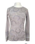 Kerrits Base Layer in Sandy Hoof Prints  - Women's Medium