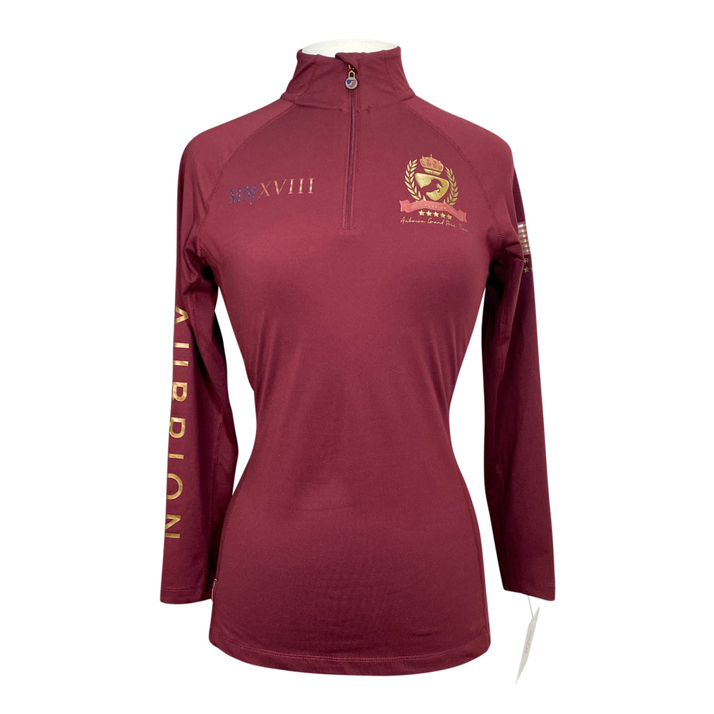 Aubrion Base Layer in Burgundy - Women's Medium