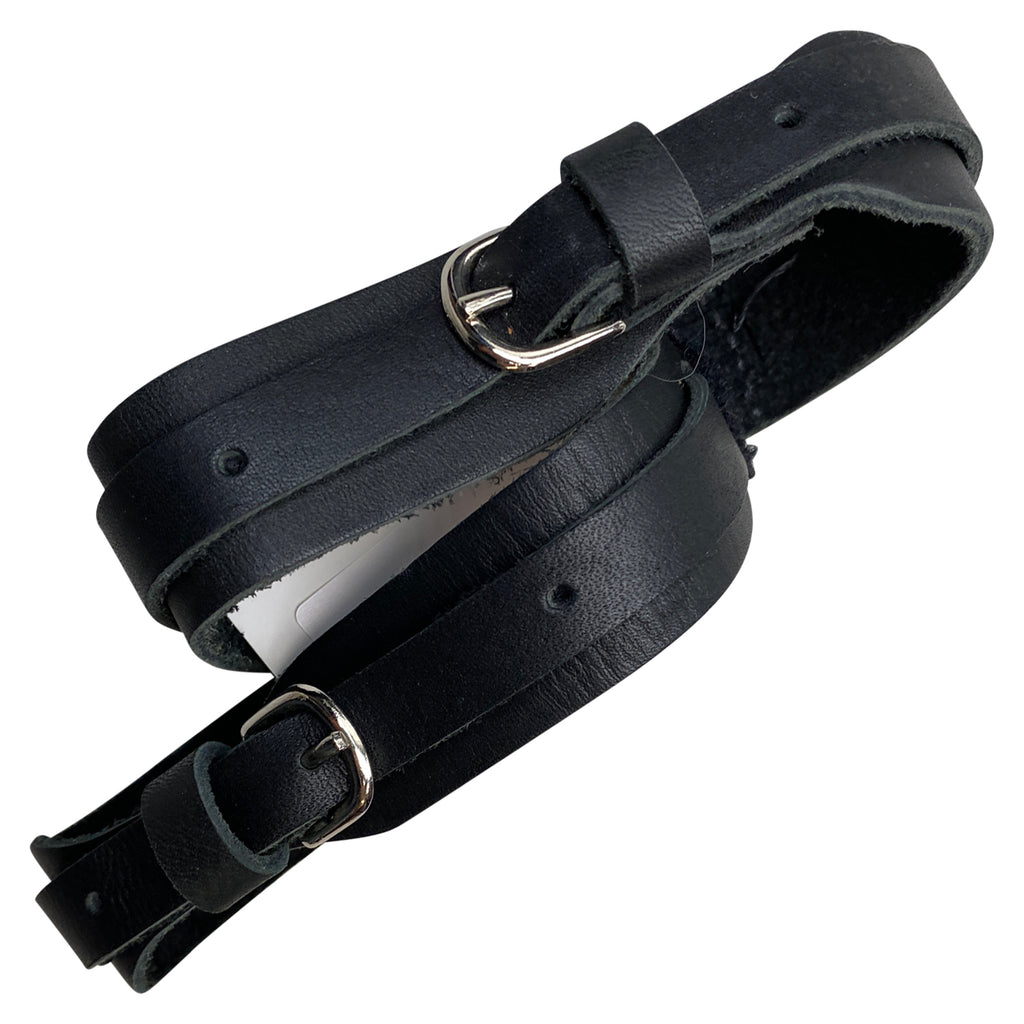 Perri's Easy-On Garter Straps in Black - Medium