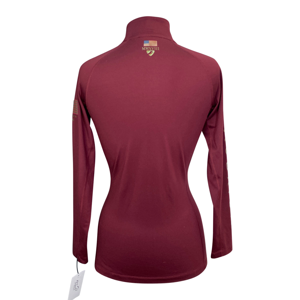 Aubrion Base Layer in Burgundy - Women's Medium