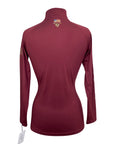 Aubrion Base Layer in Burgundy - Women's Medium