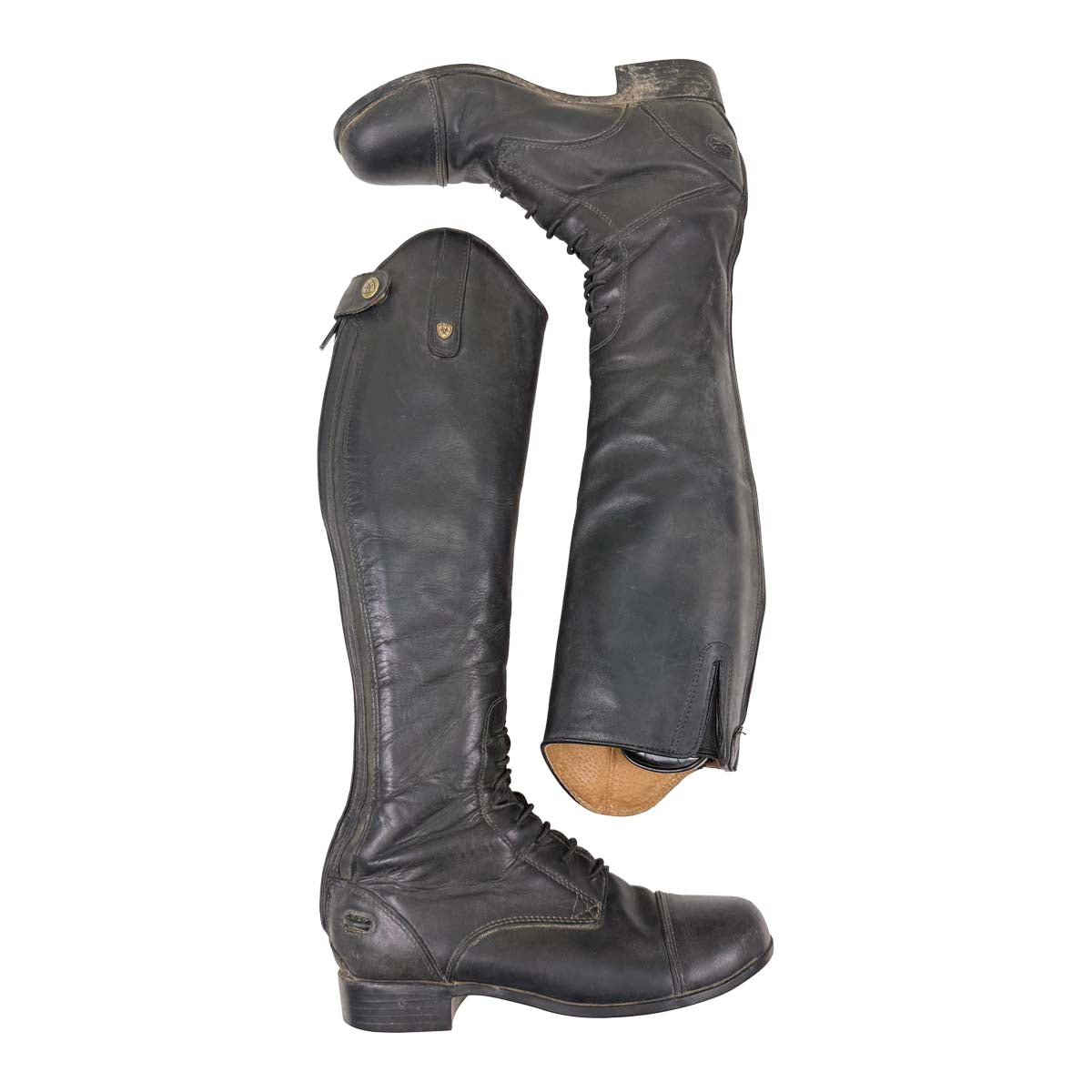 Ariat 'Heritage Contour' Kids Field Boots in Black