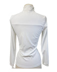 Maya Delorez Air Mesh Halfzip in White