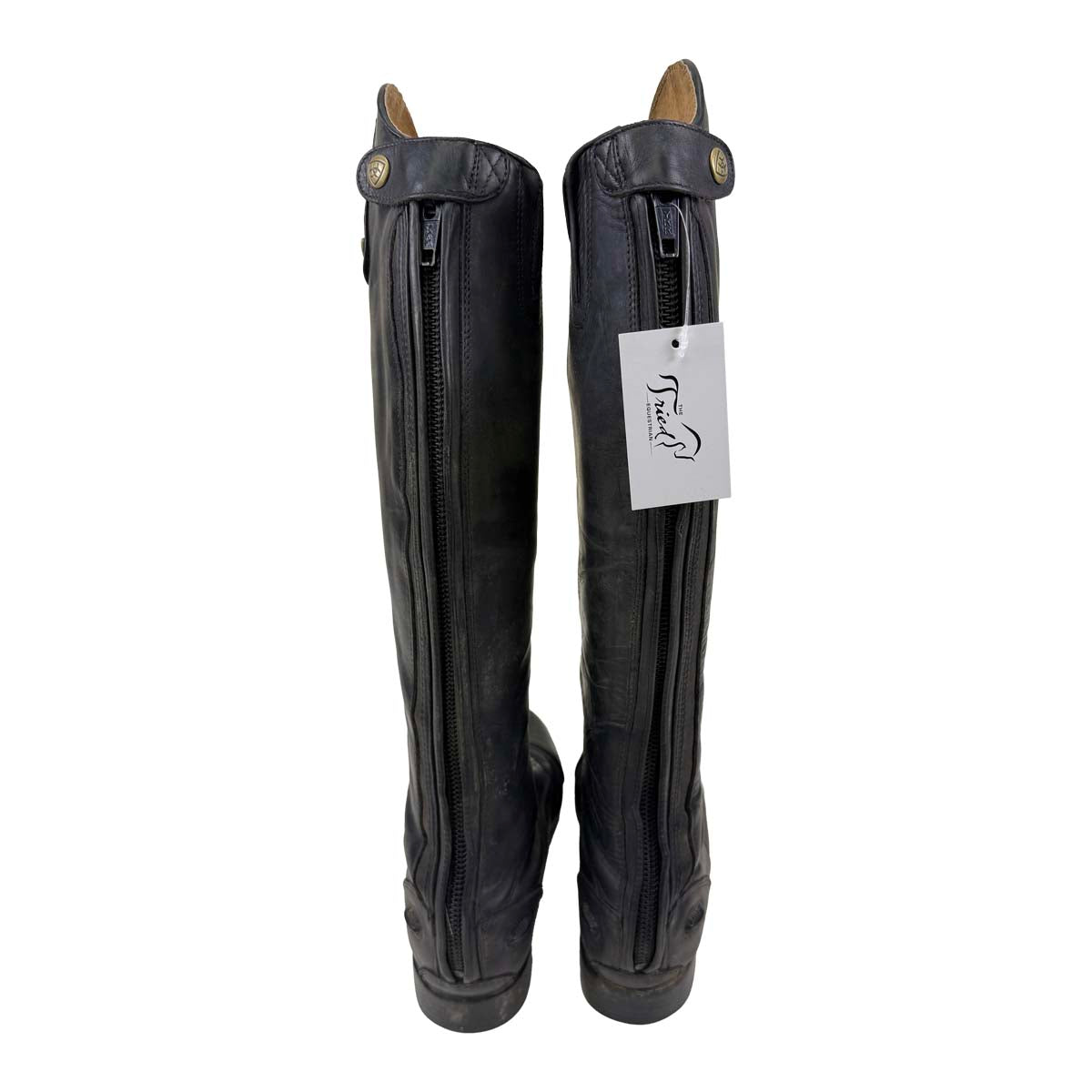 Ariat 'Heritage Contour' Kids Field Boots in Black