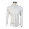 Horse Pilot Men's 'Aerolight' Long Sleeve Show Shirt in White