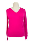 Hannah Childs 'Angelina' V-Neck Sweater in Starlight