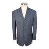 RJ Classics 'National' Men's Show Coat in Navy Pinstripe