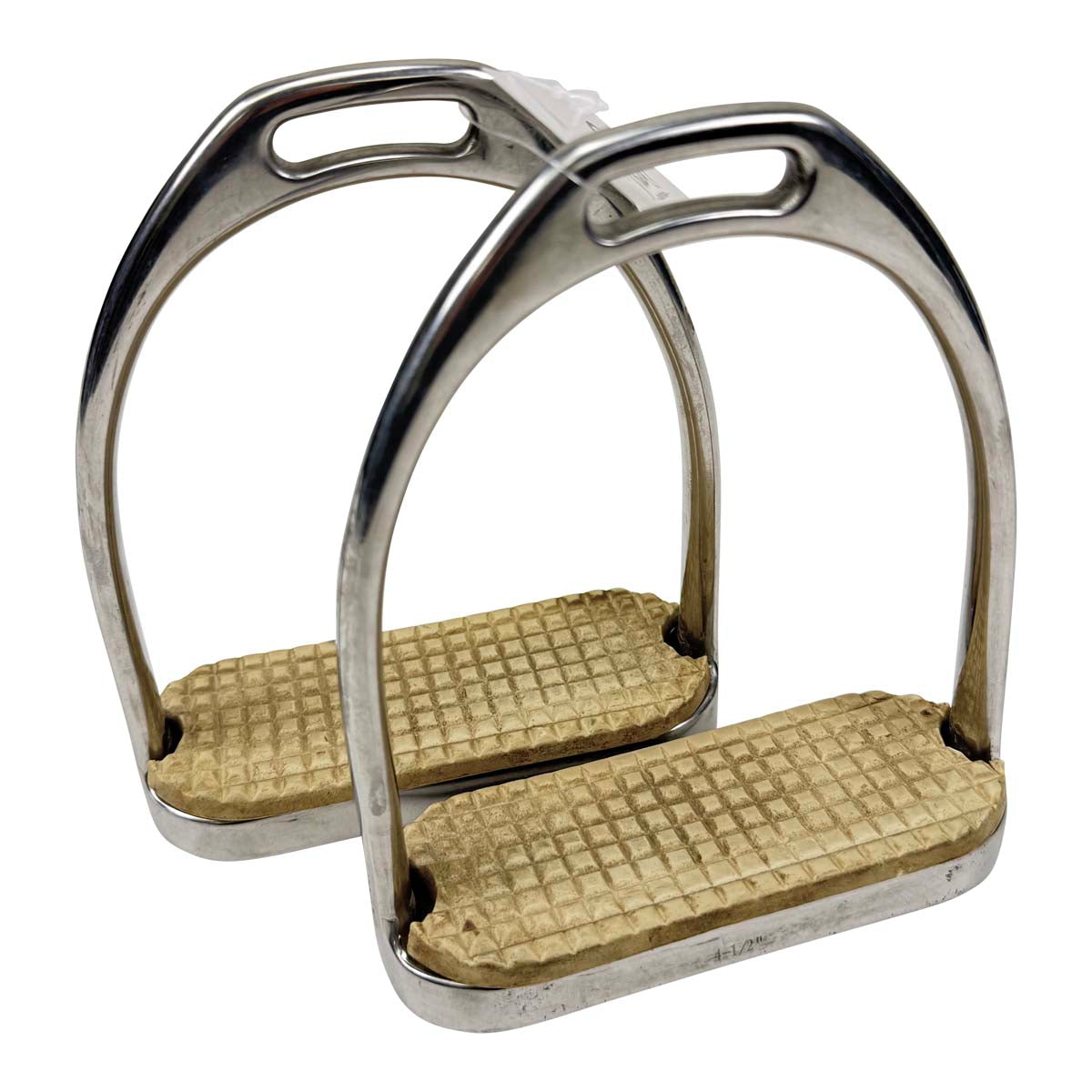 Centaur Fillis Stirrup Irons in Stainless Steel