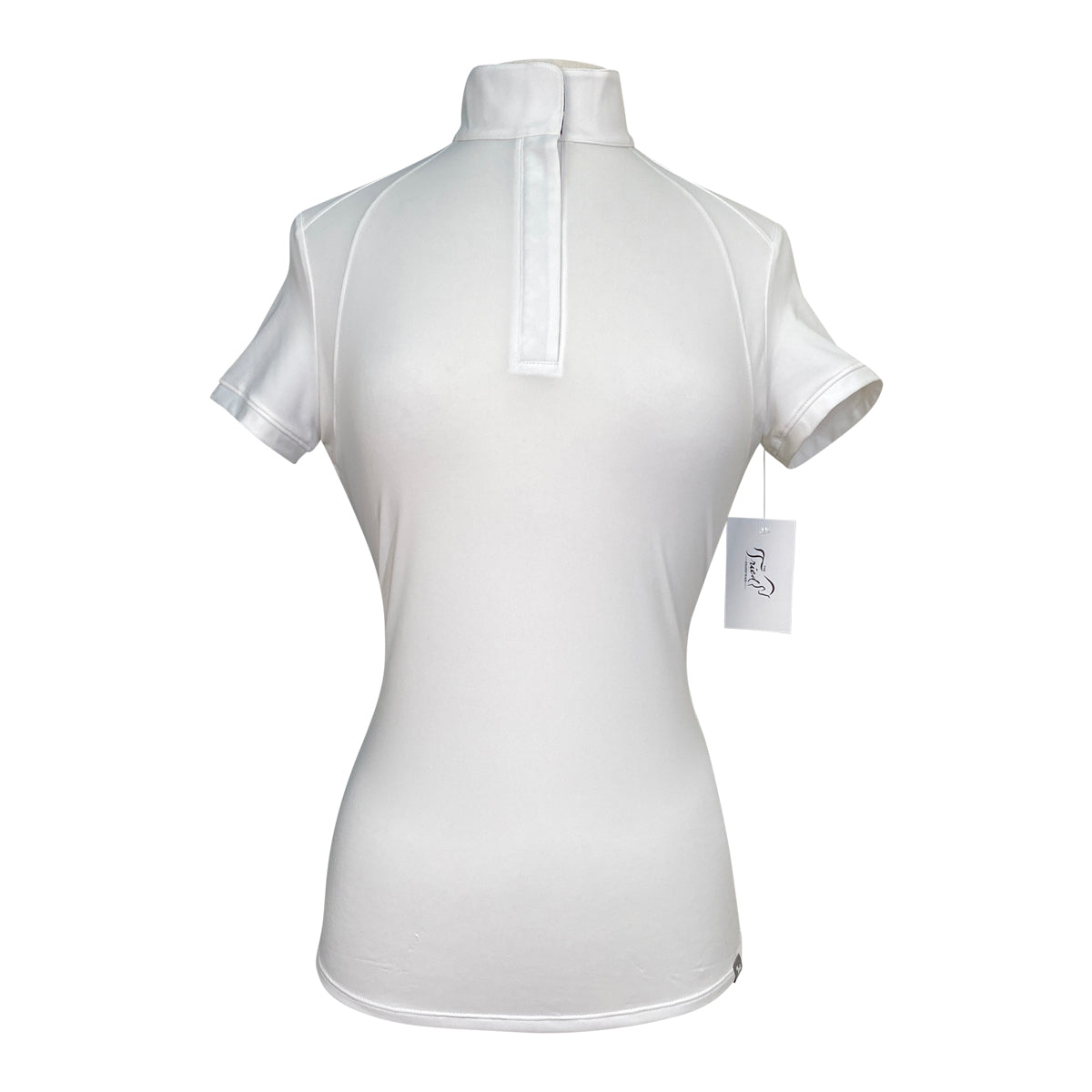RJ Classics 'Sadie 37.5' Ladies Show Shirt in White/Flip Flops - Women's Small