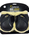 Arma 'Oxi-Zone' Supafleece Tendon Fetlock Boots in Black/Natural