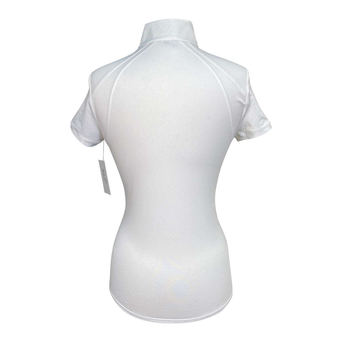 RJ Classics 'Sadie 37.5' Ladies Show Shirt in White/Flip Flops - Women's Small