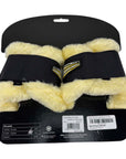 Arma 'Oxi-Zone' Supafleece Tendon Fetlock Boots in Black/Natural