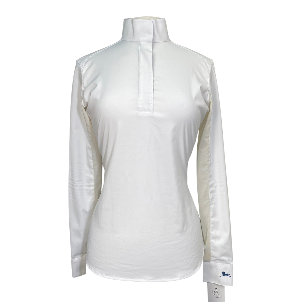 RJ Classics 'Rebecca' Show Shirt in White/Paisley - Women's Medium