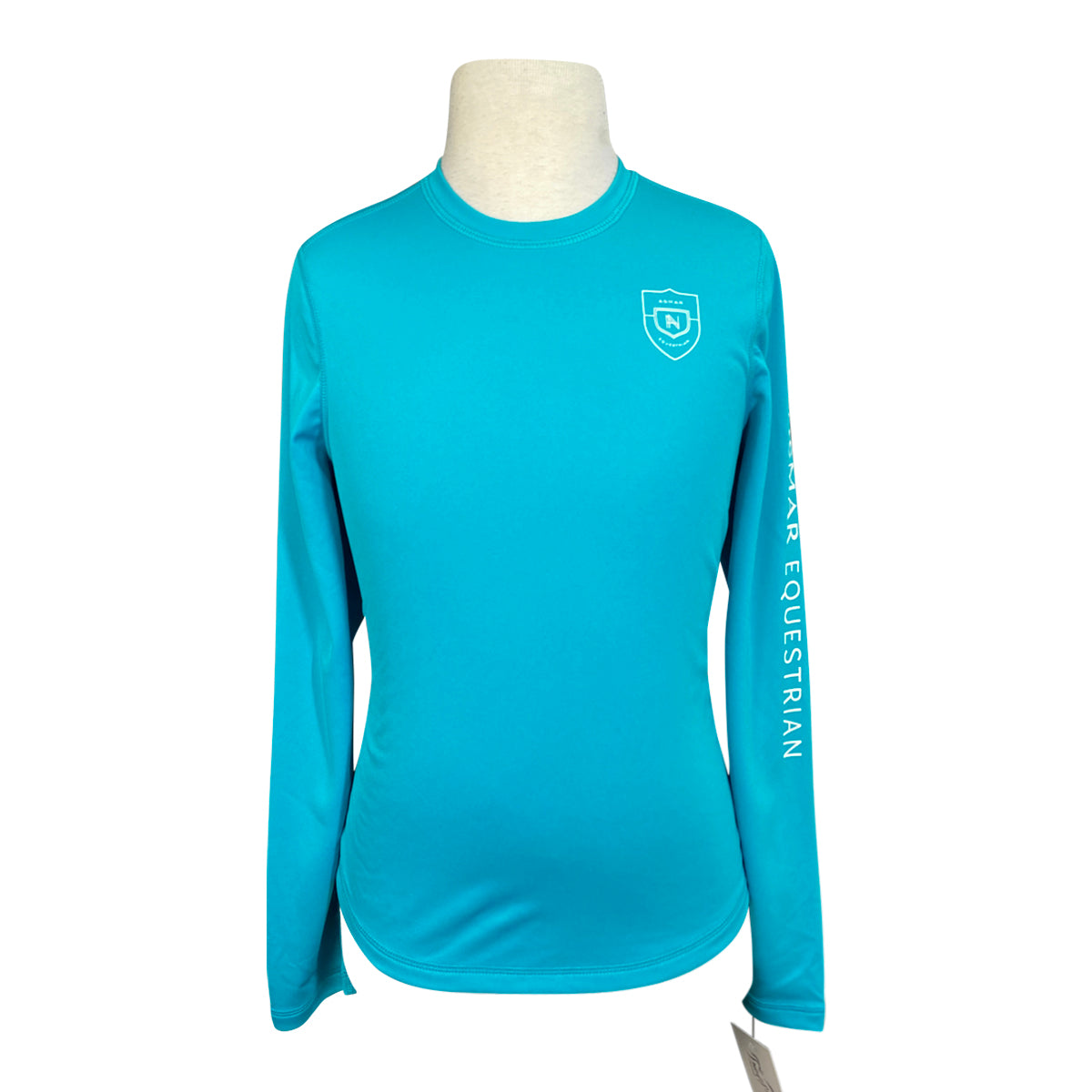 Asmar Equestrian Sustainable Sun Shirt in Turquoise