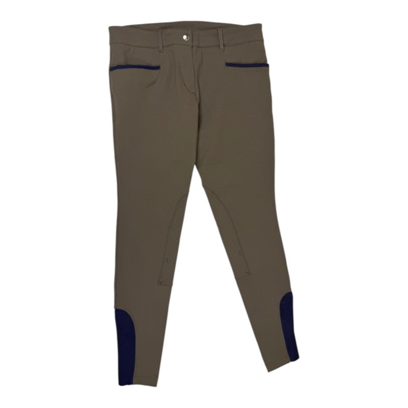 Dada Sport 'Giovani Classic' Breeches in Army Green