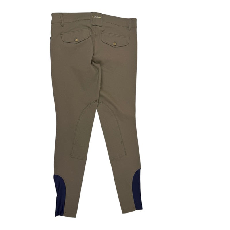 Dada Sport 'Giovani Classic' Breeches in Army Green