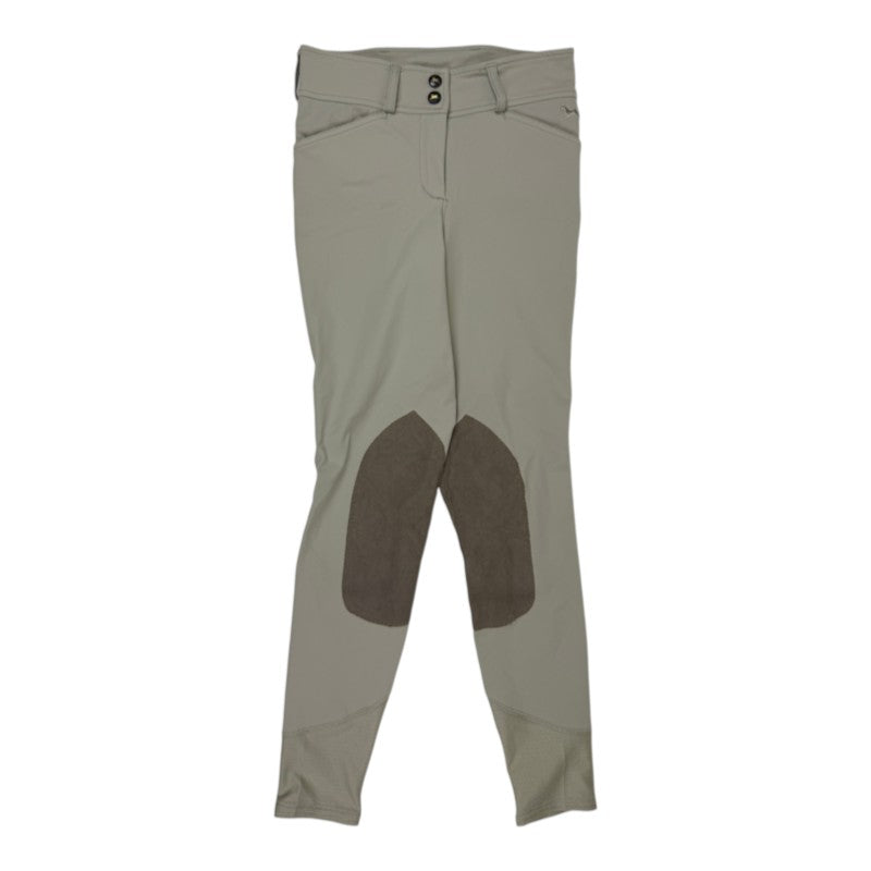 RJ Classics Kids 'Avery' Knee Patch Breeches in Tan