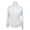 Horse Pilot 'Aerolight' Long Sleeve Show Shirt in White