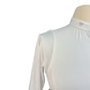 Horse Pilot 'Aerolight' Long Sleeve Show Shirt in White