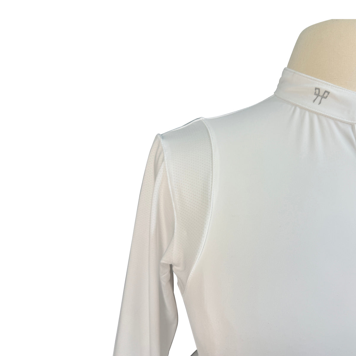 Horse Pilot 'Aerolight' Long Sleeve Show Shirt in White
