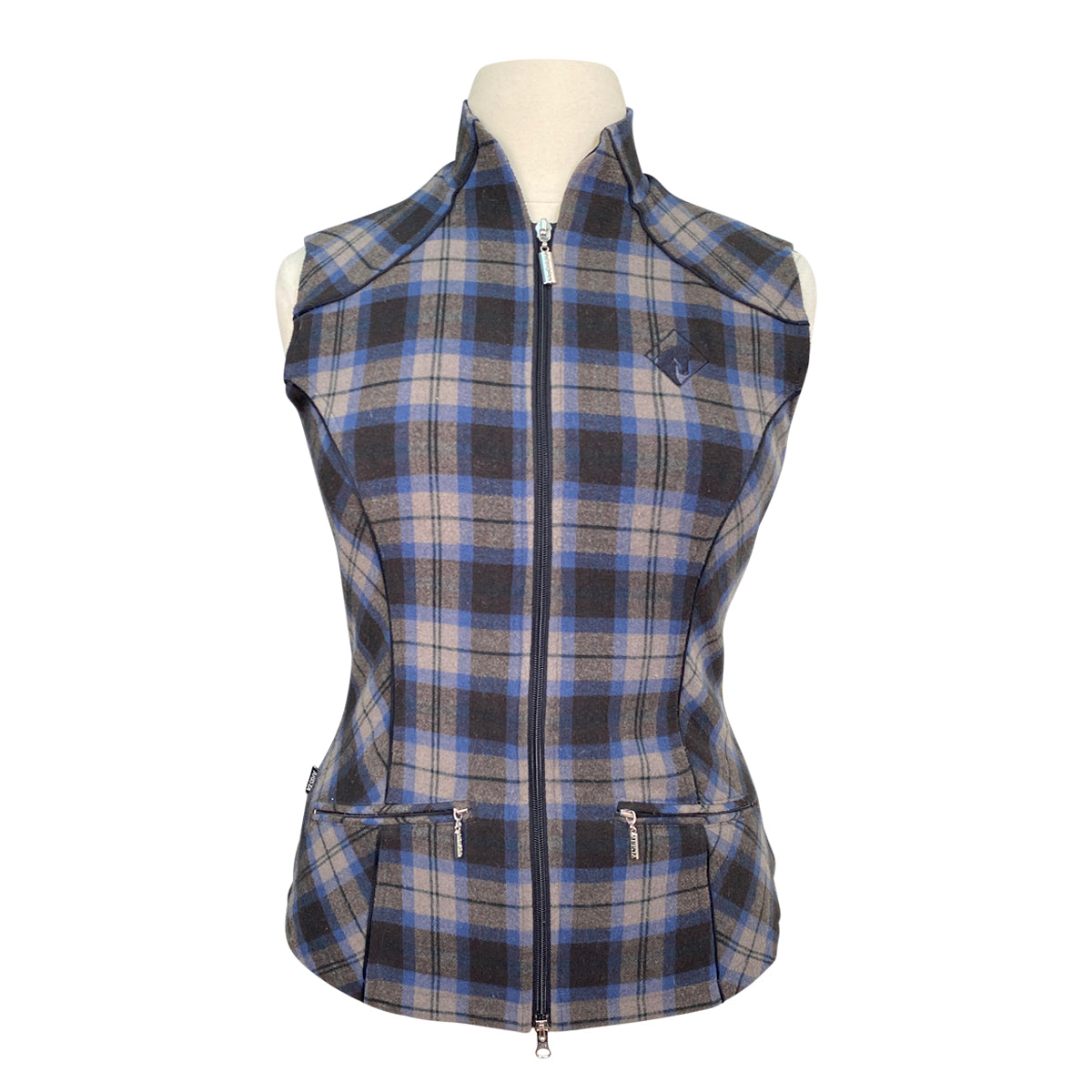 Front of Arista Limited Edition Vest in Bluestone/Teak - Women&#39;s XS