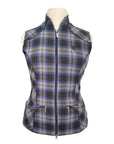 Front of Arista Limited Edition Vest in Bluestone/Teak - Women's XS