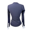 Horse Pilot 'Monica' Long Sleeve Show Shirt in Navy/White