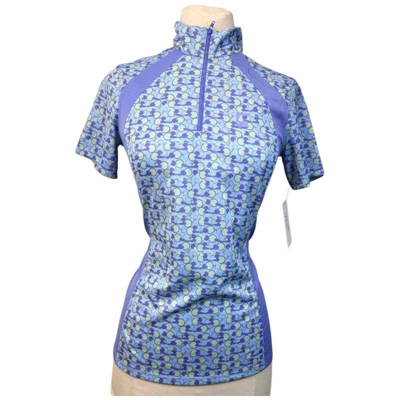 Riding Sport Airflow Training Shirt in Purple/Bits