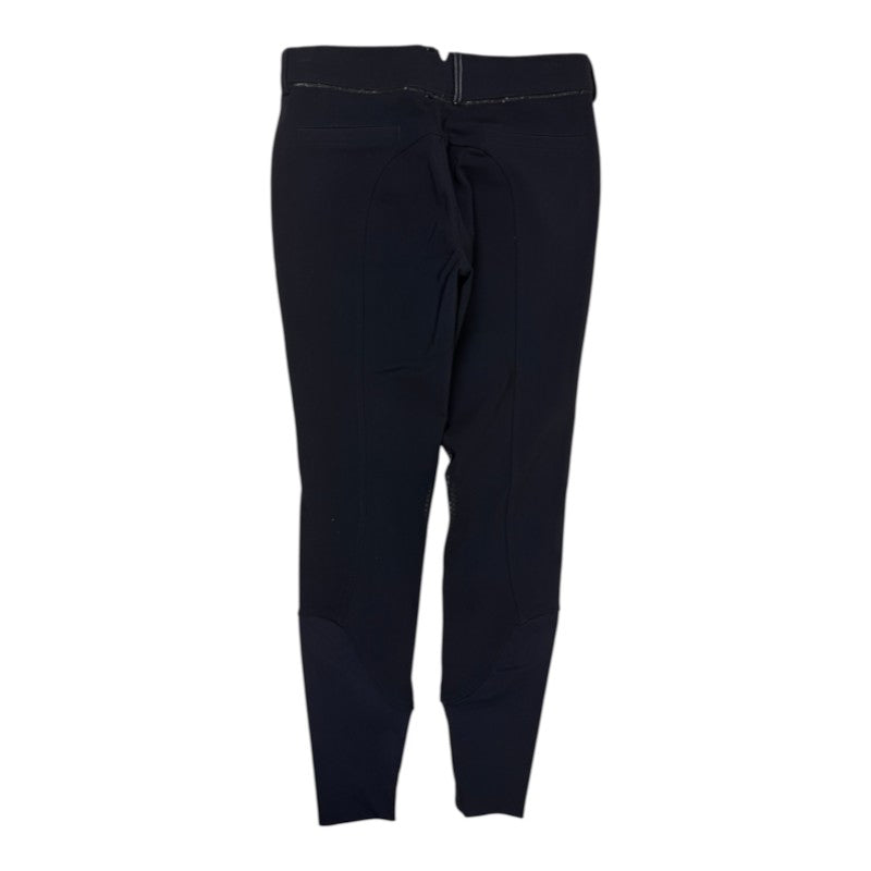 Samshield Knee Patch Breech in Black/Black Crystals
