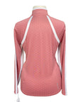 Ariat 3.0 Sunstopper Team Long Sleeve Shirt in Pink/Polka Dot