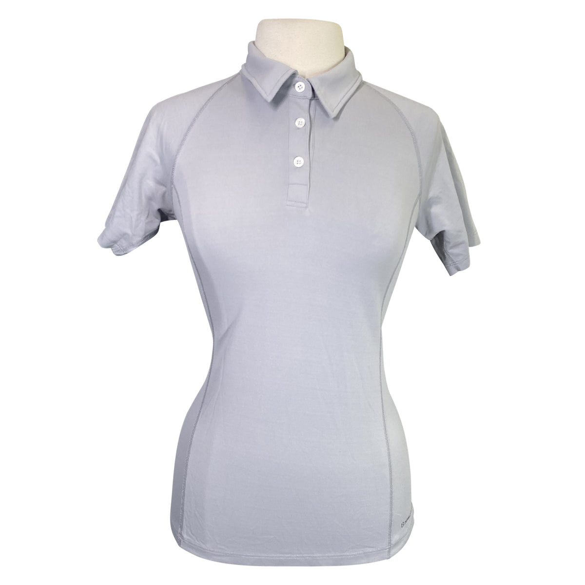 Noble Outfitters 'Miley' Polo Shirt in Grey