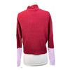 Hannah Child's 'Jackie' Color Block Sweater in Currant