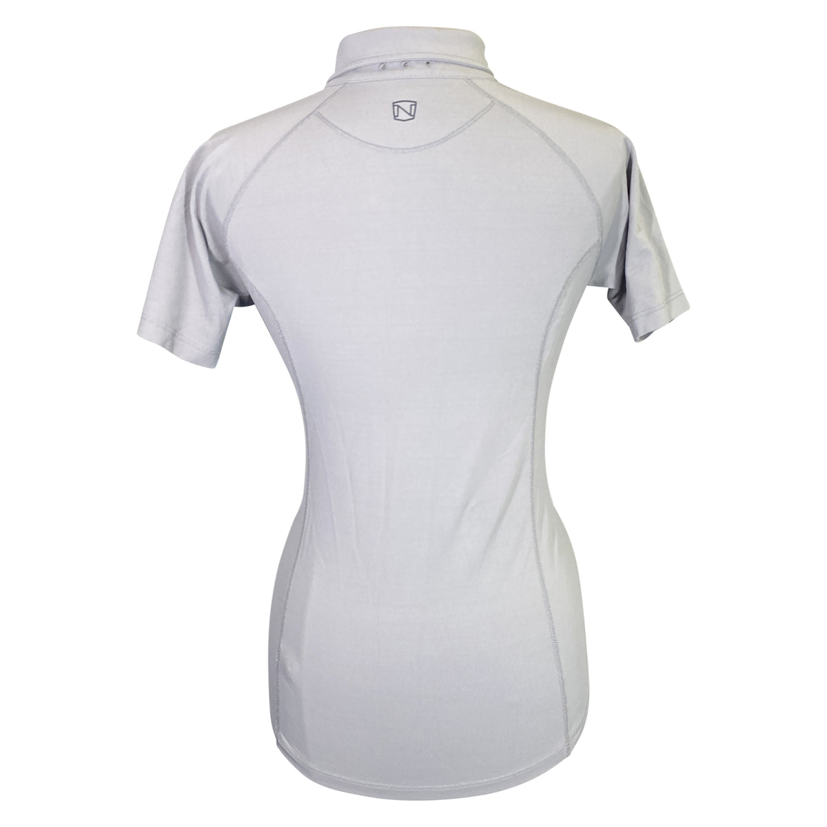 Noble Outfitters 'Miley' Polo Shirt in Grey