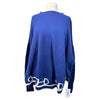 Hannah Childs 'Kristina' Poncho  in Navy/White