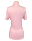 Back of Equisite 'Elaine' Shirt in Blush