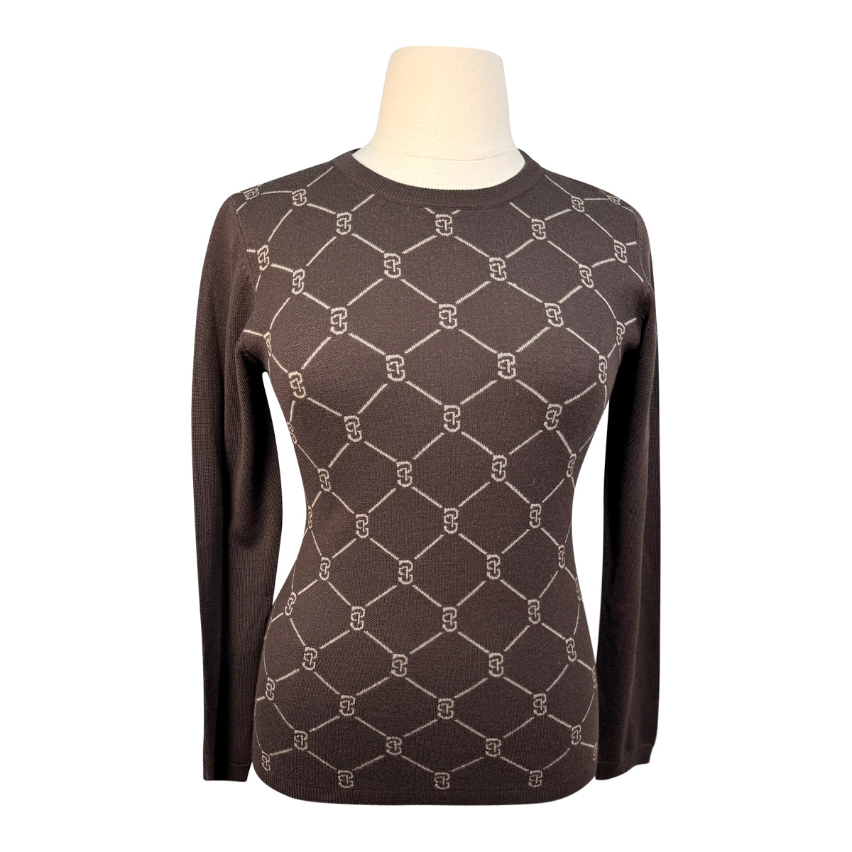 PS of Sweden 'Linnea' Knit Sweater in Coffee