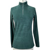 Dover Saddlery 1/4 Zip Sweater in Hunter Green