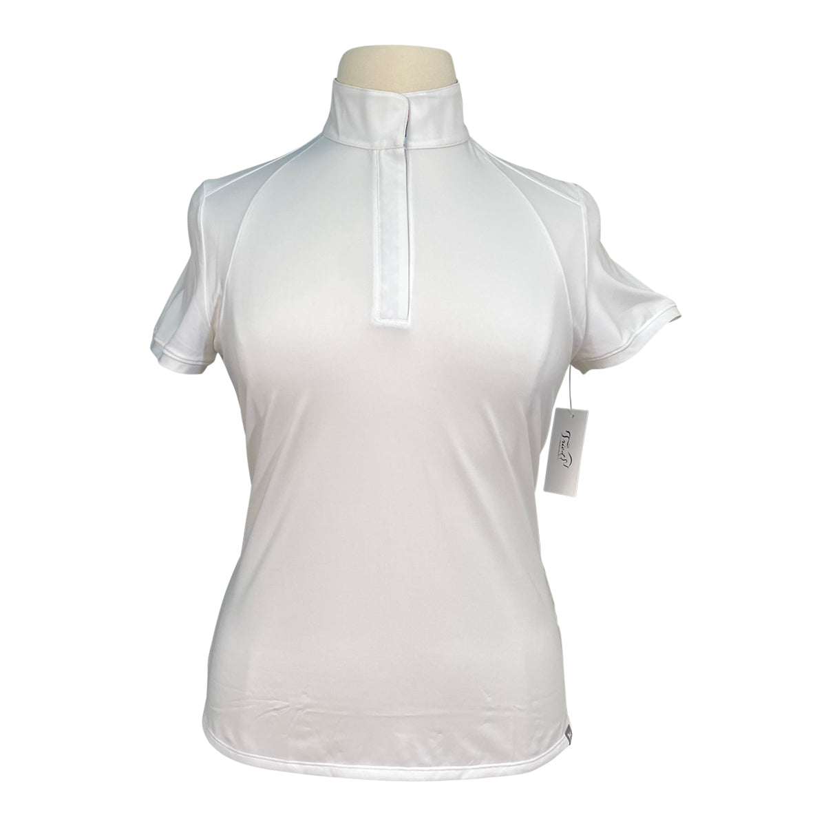 RJ Classics 'Sadie 37.5' Ladies Show Shirt in White/Flip Flops - Women's XL