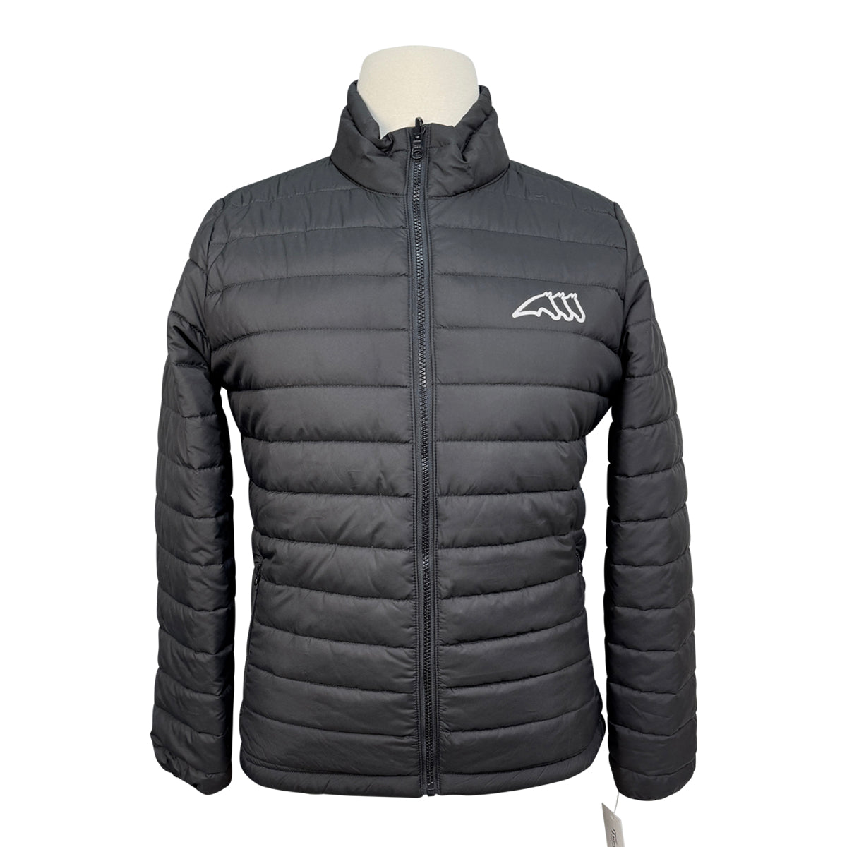 Equiline ERTYS Eco-Duvet Padded Jacket in Black