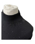 Equiline 'Grueleg' Pullover Turtleneck in Black